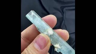 Video preview: Double-Terminated Aquamarine with Dolomite — Namibia | Natural Mineral Specimen
