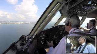 AZAL B767 Landing Istanbul, Captain Otello going strong! [AirClips]
