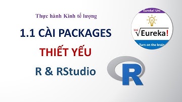 R | 1.1 Cài đặt các packages thiết yếu cho kinh tế lượng - Hướng dẫn R A-Z