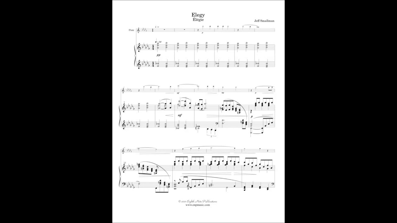 吹奏楽楽譜　ELEGY Elegy, Op.24 - Gabriel Fauré Sheet Music for Viola (Solo