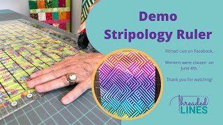 Creative Grids XL Stripology Ruler Demo News