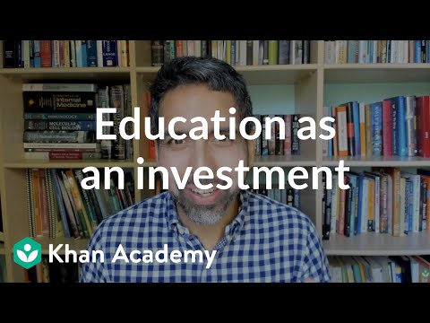 Education as an investment | Careers and education | Financial Literacy | Khan Academy Episode cover