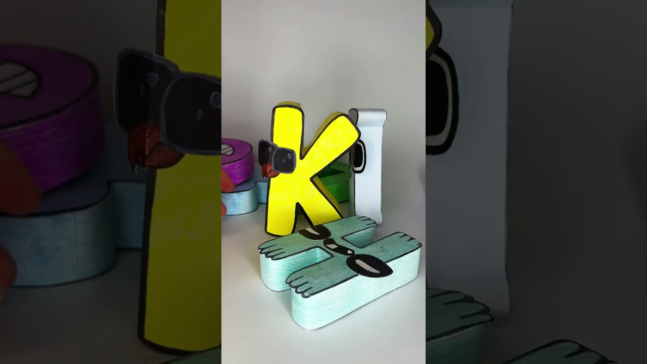 MAGIC SWAP SONG 🎶 GREK Paper Alphabet Lore ALPHA - OMEGA 