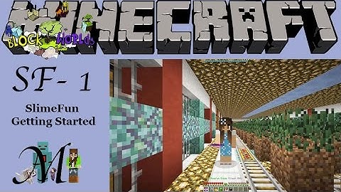 Minecraft: SlimeFun Getting Started SF-1