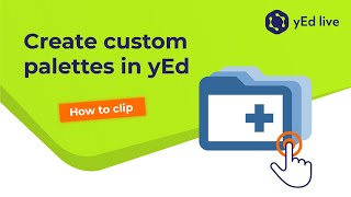 yEd Live: Custom Palette screenshot 3
