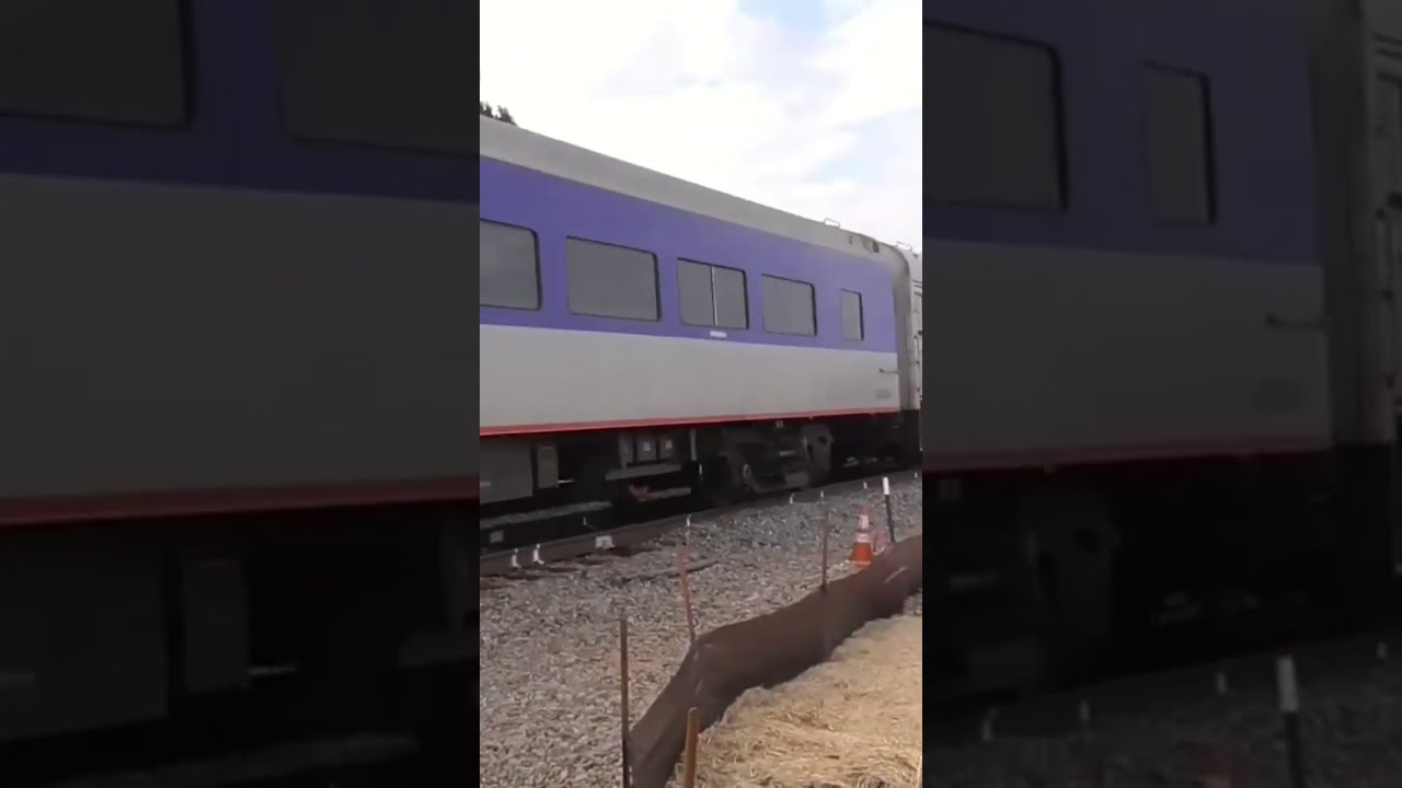 Amtrak Carolinian 80 And Piedmont 75 Meet Raleigh NC
