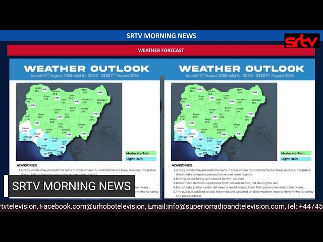 SRTV MORNING NEWS