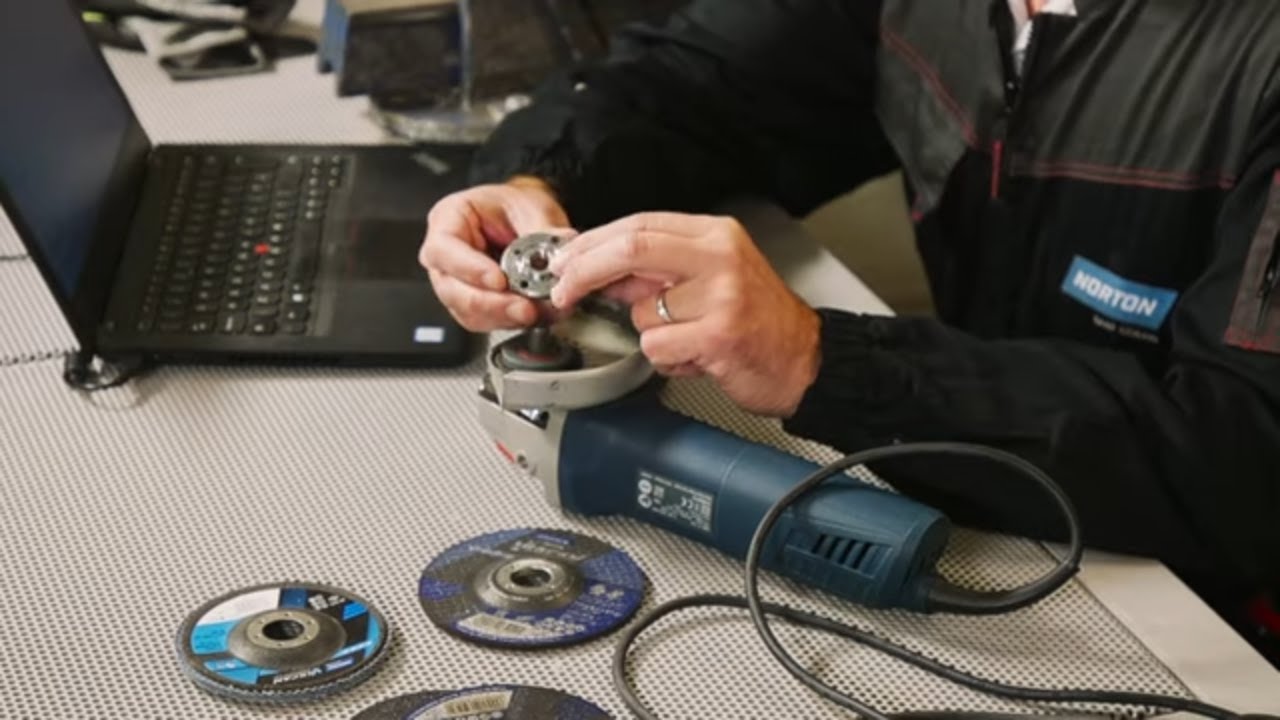 ASK THE EXPERT: Why is the flange nut on my angle grinder a different shape on each side?