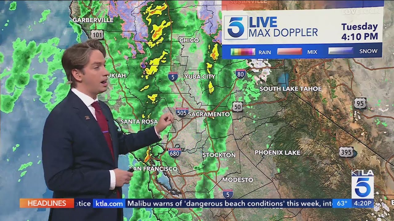 Rain in the forecast for SoCal - YouTube