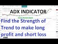 Analysis Nepal Share Market -ADX Indicator | DMI+ |DMI-|  | DMI Crossover| Find Trend Strength Nepse