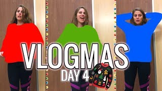 ugly Christmas sweater shopping at Target VLOGMAS Day 4