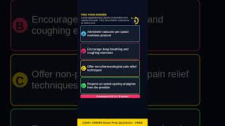 SHOCKING CMSRN Exam Prep Clinical Judgment Question 2026 #Shorts