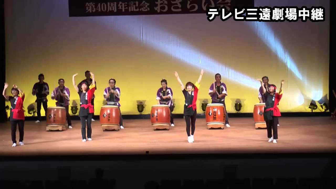 まつけんのええじゃないか豊橋Ⅱ(太鼓演奏は三河太鼓美友会)