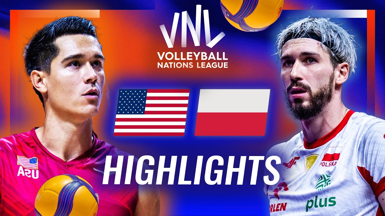 USA 🇺🇸 vs. Poland 🇵🇱 - FINAL | Highlights | Men's VNL 2026