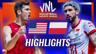 USA 🇺🇸 vs. Poland 🇵🇱 - FINAL | Highlights | Men's VNL 2026 screenshot 3