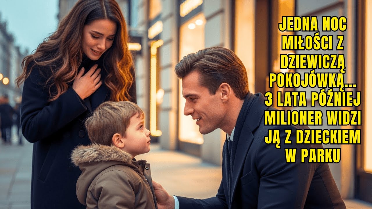 JEDNA NOC MIŁOŚCI Z DZIEWICZĄ POKOJÓWKĄ... 3 LATA PÓŹNIEJ MILIONER WIDZI JĄ Z DZIECKIEM W PARKU