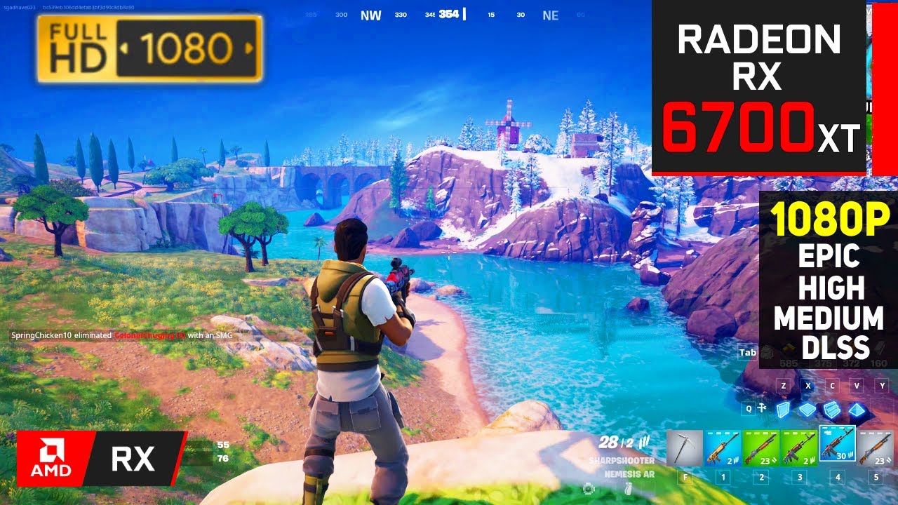 Fortnite : Chapter 5 Season 1 | RX 6700 XT 12GB (1080p All Graphics ...