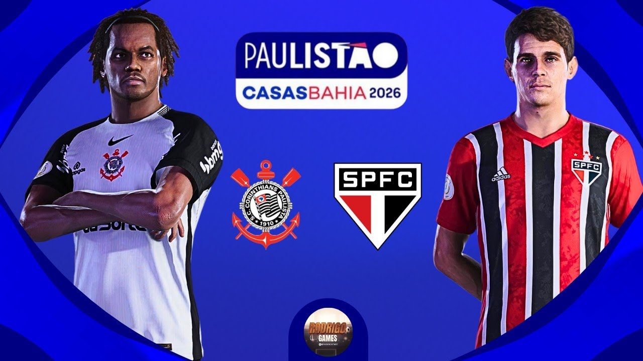 Corinthians x São Paulo – Paulistão – Clássico Majestoso! | PS5™ 4K