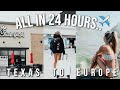 country gal goes to europe for the first time