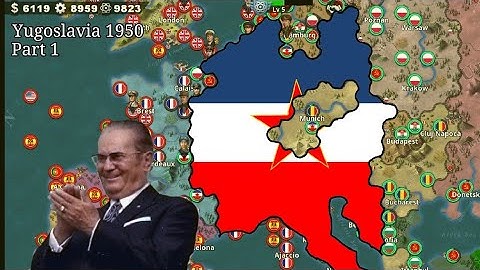 Wc4: Yugoslavia conquest 1950 Part 1