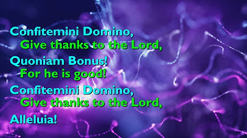 Thumbnail of Confitemini Domino (Taizé) [with lyrics for congregations)