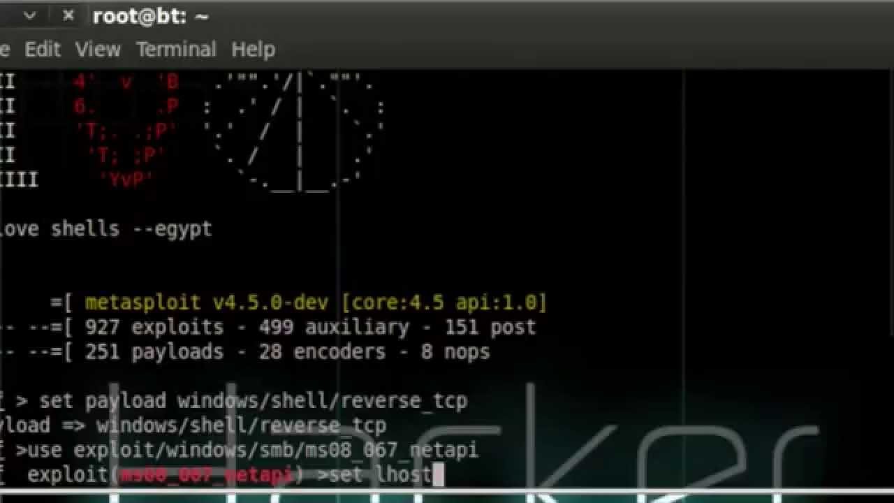 Hack Backtrack Hack a PC -Backtrack 5 - YouTube