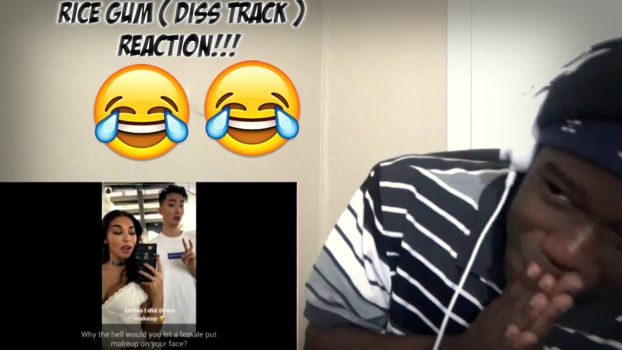 RICE GUM ( DISS TRACK ) REACTION!!! - YouTube