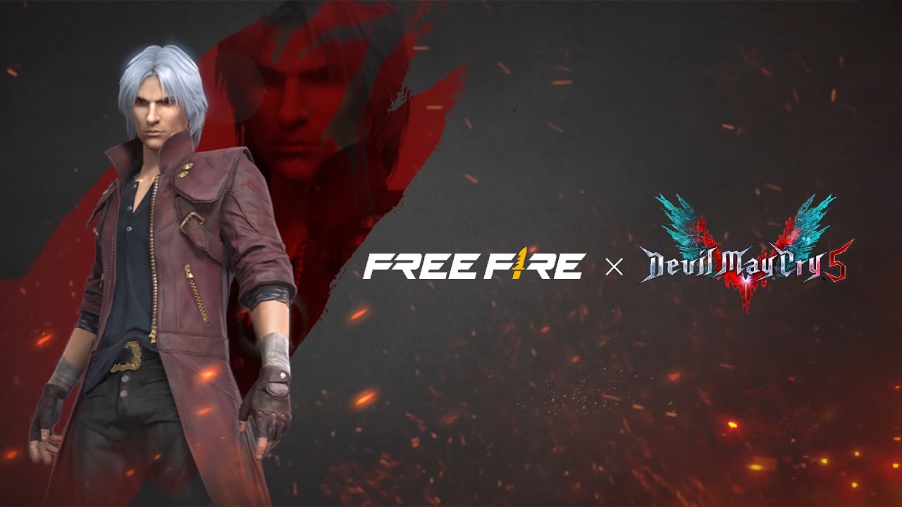 Free Fire X Devil May Cry 5 Global Collaboration Collection Showcase