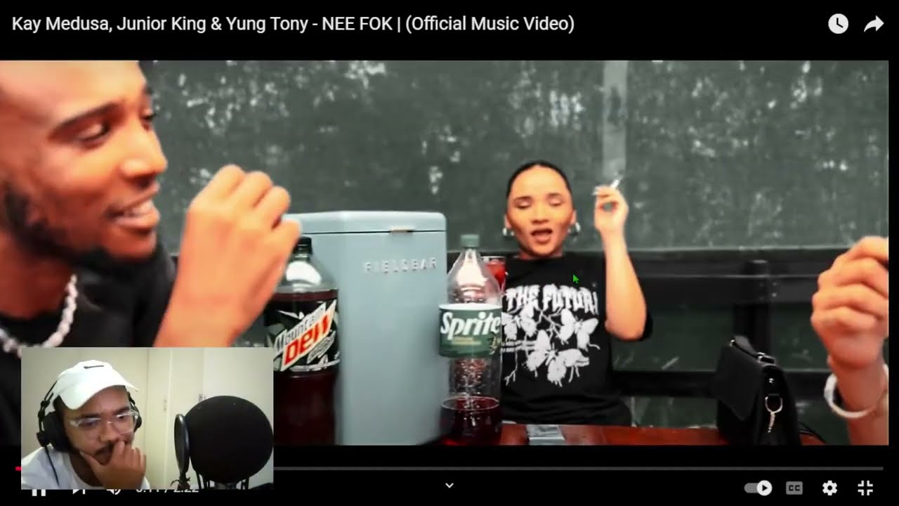 KAY MEDUSA | JUNIOR KING | YOUNG TONY - NEE FOKKKKKK!!!!!!! (REACTION)