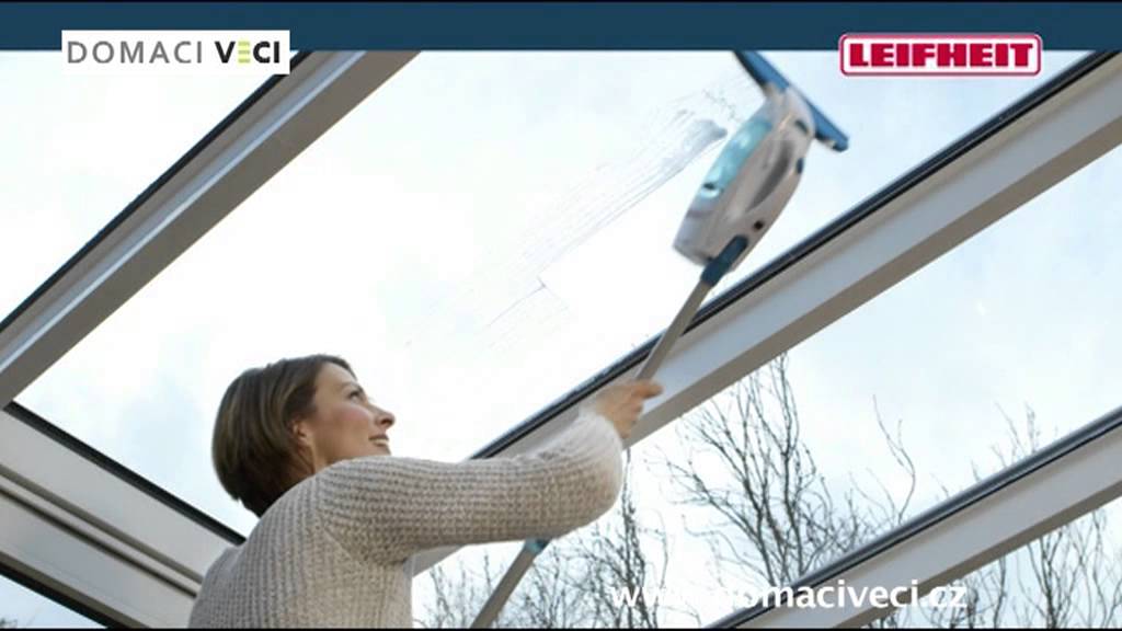 LEIFHEIT WINDOW CLEANER (vysavač na okna) - YouTube