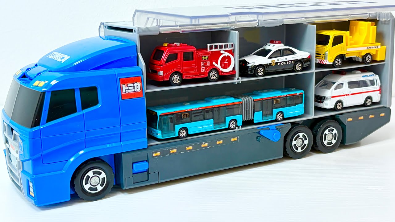 Tomica☆ Opening Tomica miniature cars and storing them in the