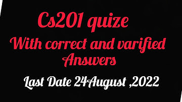 cs201 quize of 2022/Cs 201 quize 03