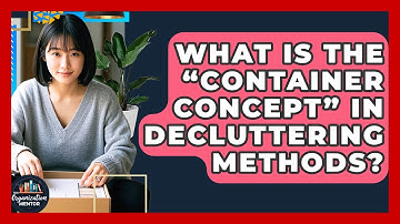 What Is the “Container Concept” in Decluttering Methods? - Your Organization Mentor