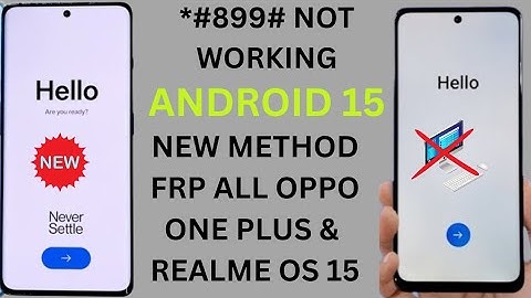 #New All Oppo OnePlus Realme Frp Bypass Android 15 With Out Pc By Google Chacha