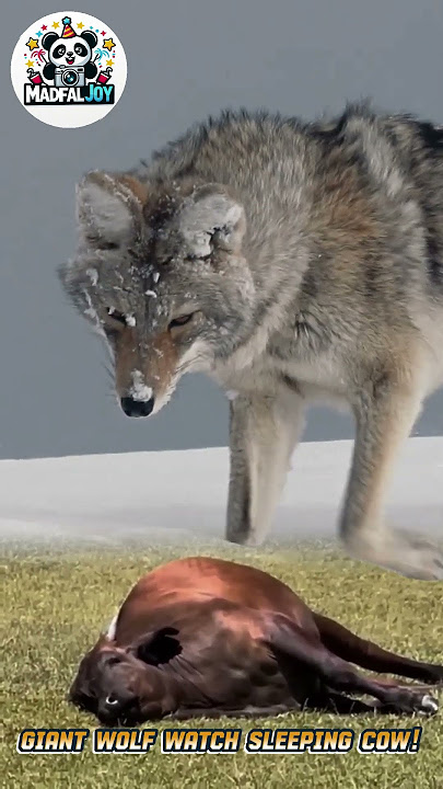 Giant Wolf Watch: You Won't Believe What Happens Next! #amazing #movie