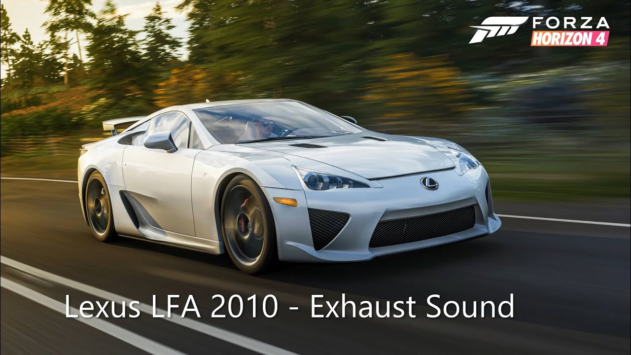 Lexus LFA 2010 Exhaust Sound Forza Horizon 4 Series 19