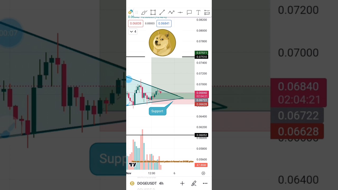 DOGE USDT price prediction 