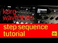 Korg Wavestate step sequence lane - what does it do and how you can use it