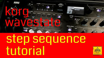 Korg Wavestate step sequence lane - what does it do and how you can use it