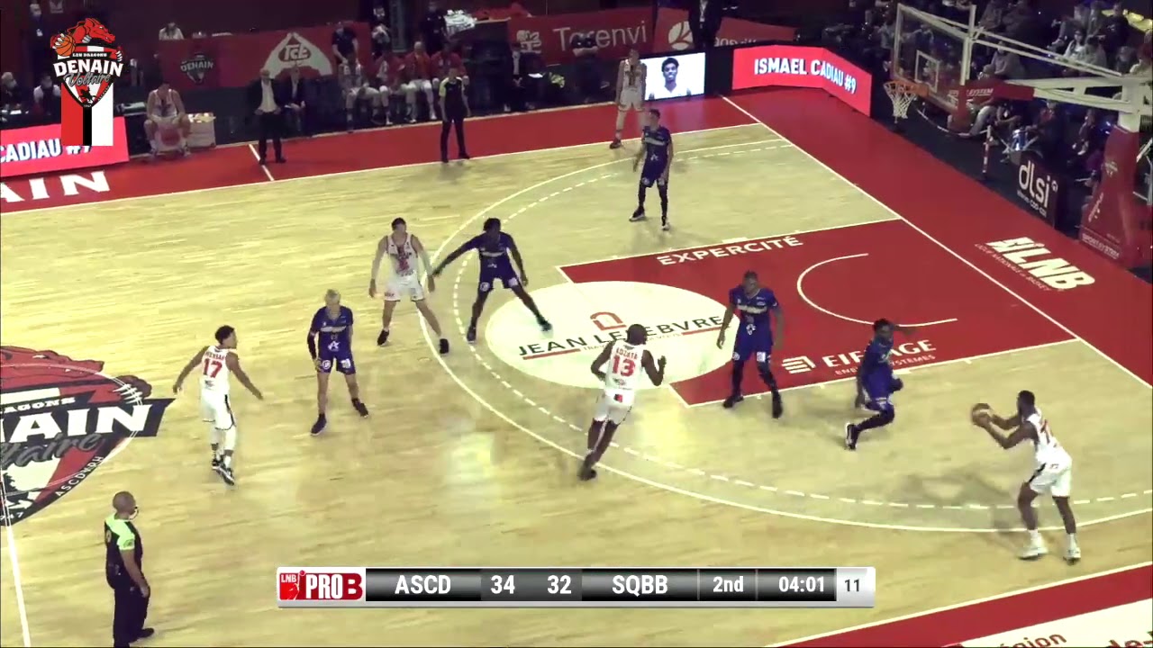 Résumé Denain Saint Quentin Basketball / Journée 5 Leaders Cup YouTube
