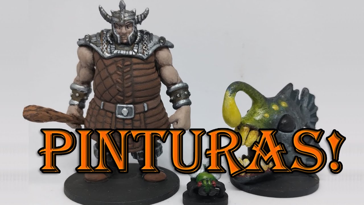Transformando brinquedos em Miniaturas de RPG - Tecnicas de Pintura