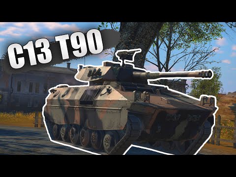 БЫСТРЫЙ ОБЗОР C13 T90 | War Thunder