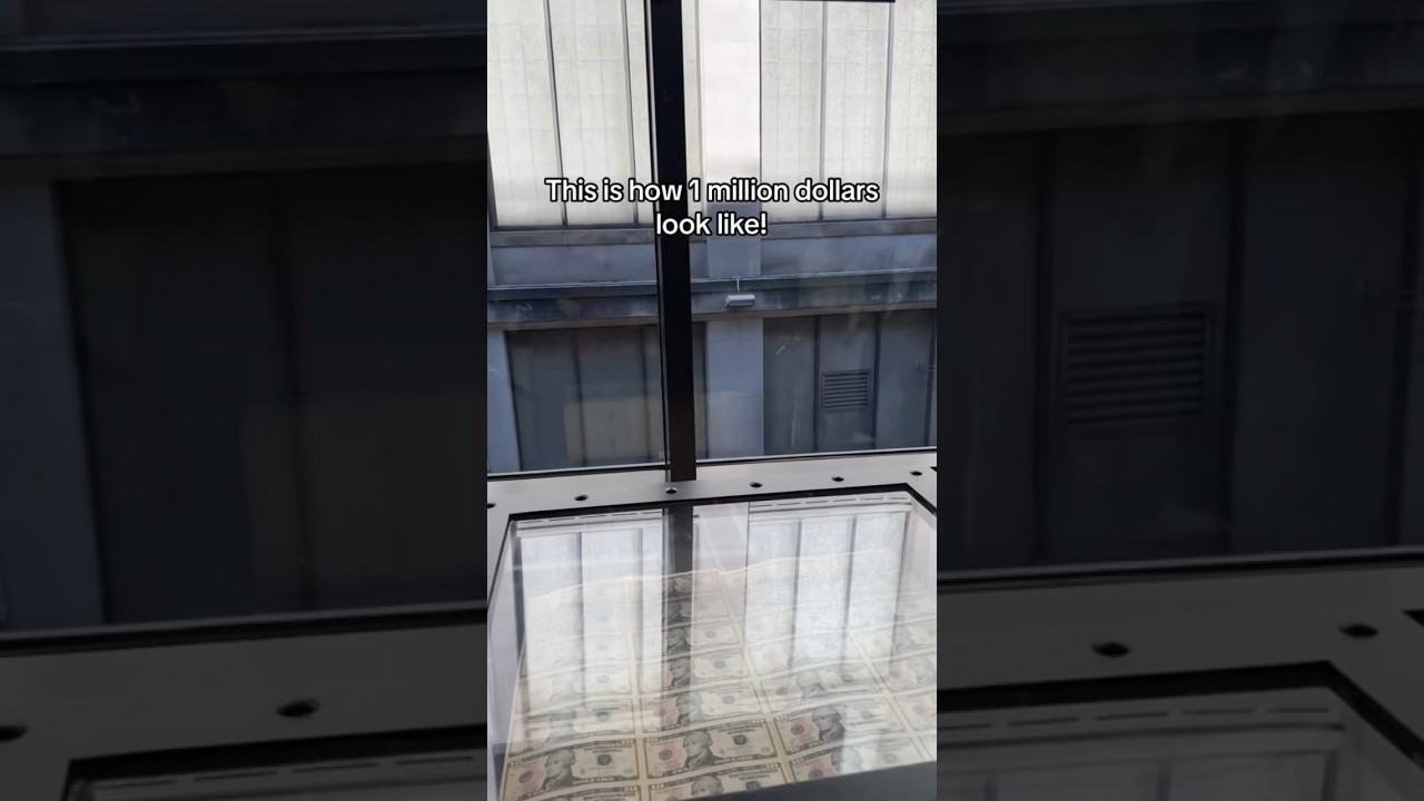 Have you seen one million dollars in real life? 😎 