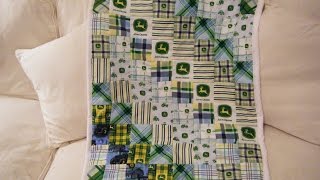 How to Make an EASY Crib Quilt Enjoy this How to Make a Crib Quilt video by Janie Pendleton! Leave comment below and be sure and hit that SUBSCRIBE button