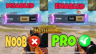BEST Pro SETTINGS & SENSITIVITY 2020! - PUBG mobile tutorial/guide screenshot 2