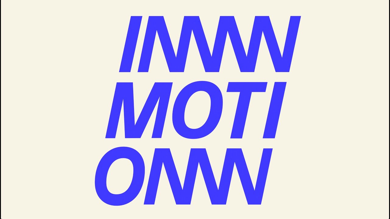 The Unmissable Fest on Animation and Motion design: INMOTION LONDON ...