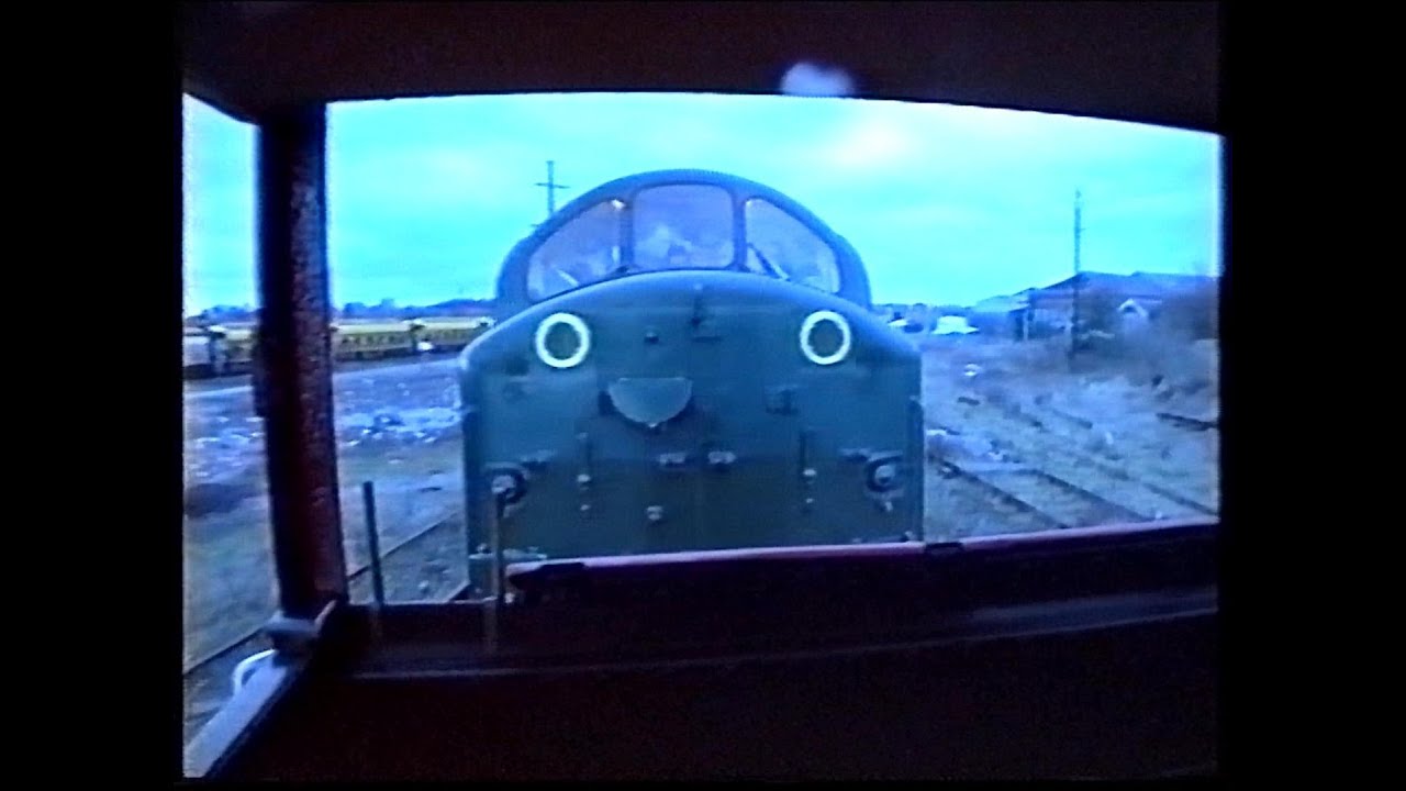 D200 brake van ride NRM LOCO TV UK