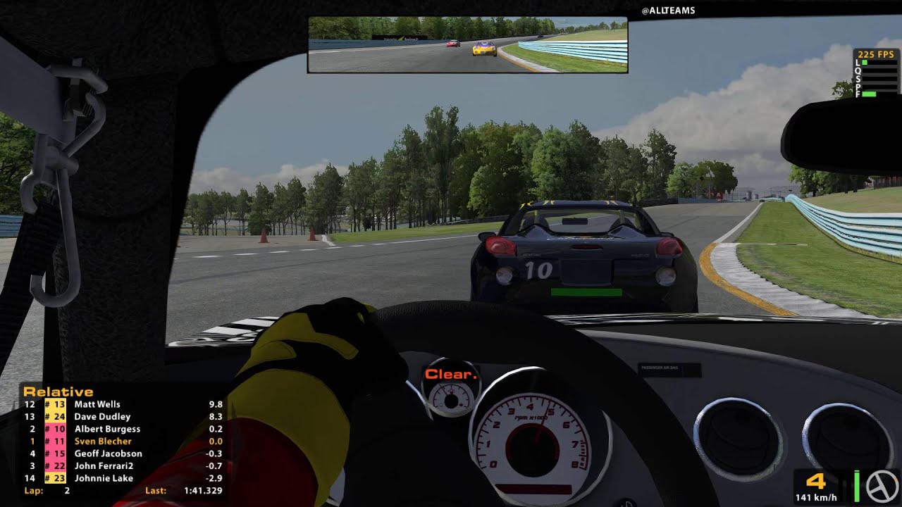 iRacing Watkins Glen Classic.Pontiac.Wahnsinns Spannendes Rennen