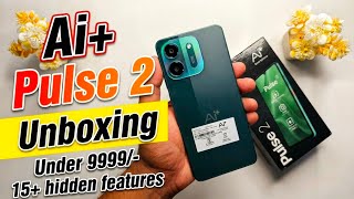 AI+ Pulse 2 Unboxing & Full Specs | Budget Phone with Big Battery | 50MP Camera & More #unboxing 