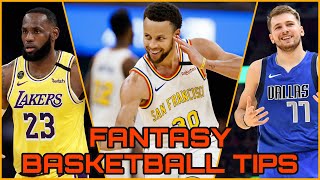TOP 5 FANTASY BASKETBALL DRAFT TIPS || 2020 Fantasy Basketball